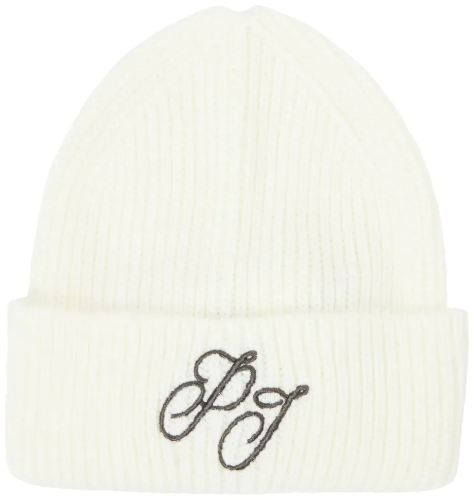 Pepe Jeans Knit Hat Berretto Donna Bianco Lana