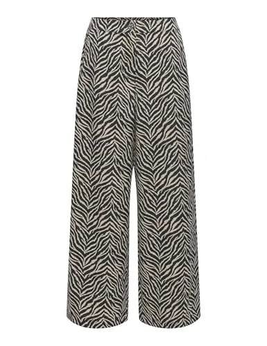 ONLY Onlnova Mika Wide pantaloni donna L blu notte