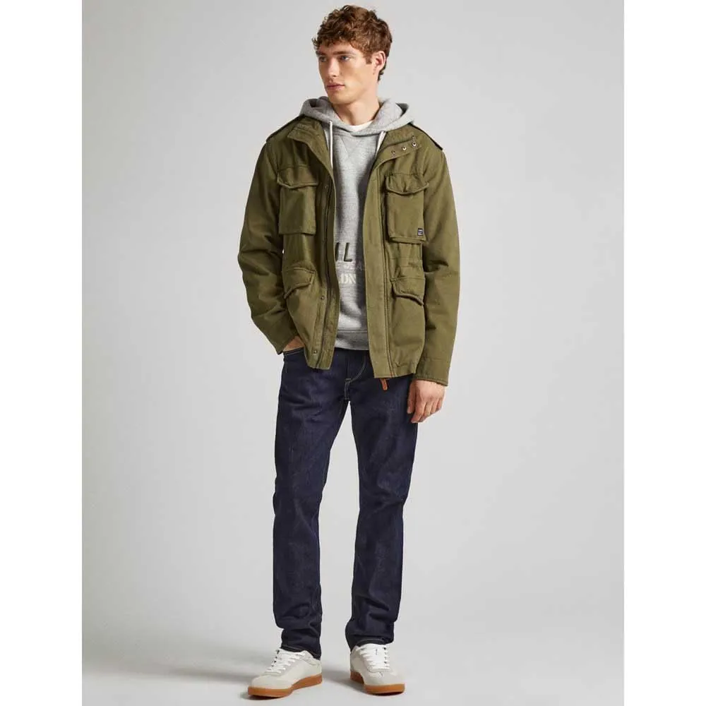 Pepe Jeans Vester giacca uomo S twill cotone