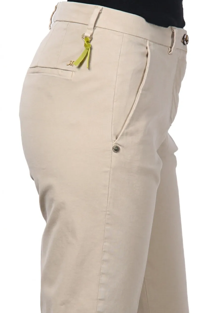 Mason's New York Carrot pantalone chino latte raso carrot