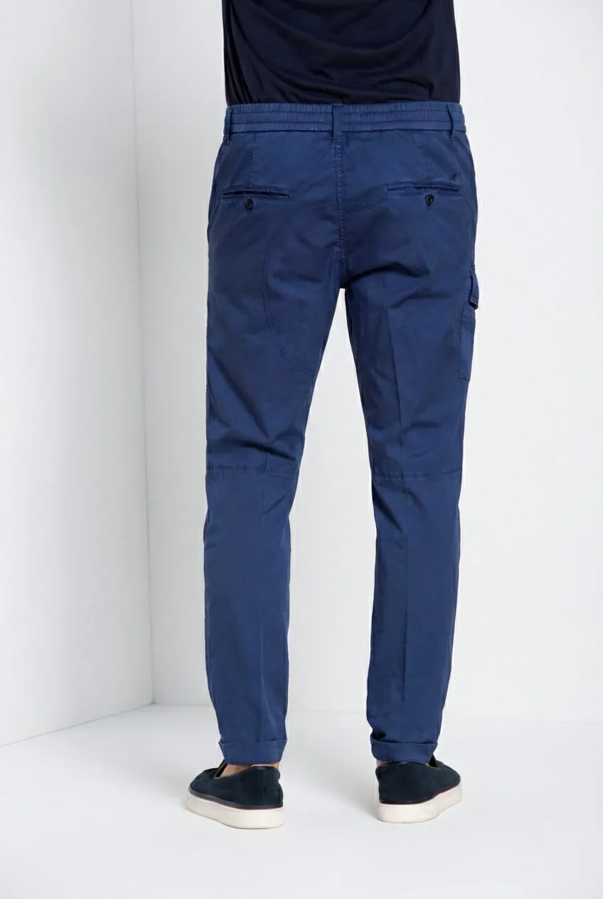 Mason's George Coolpocket cargo uomo blu royal