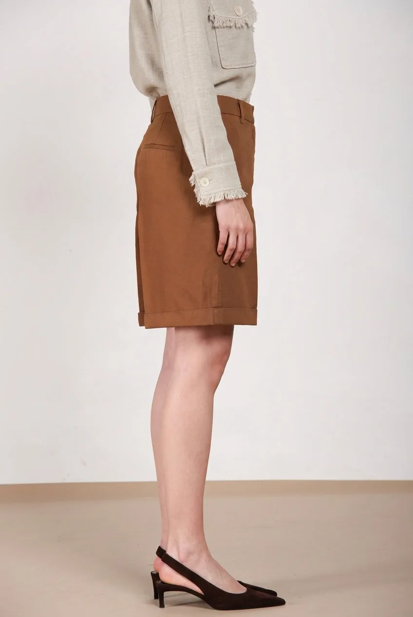 Mason’s Brigitte bermuda chino donna marrone chiaro relaxed