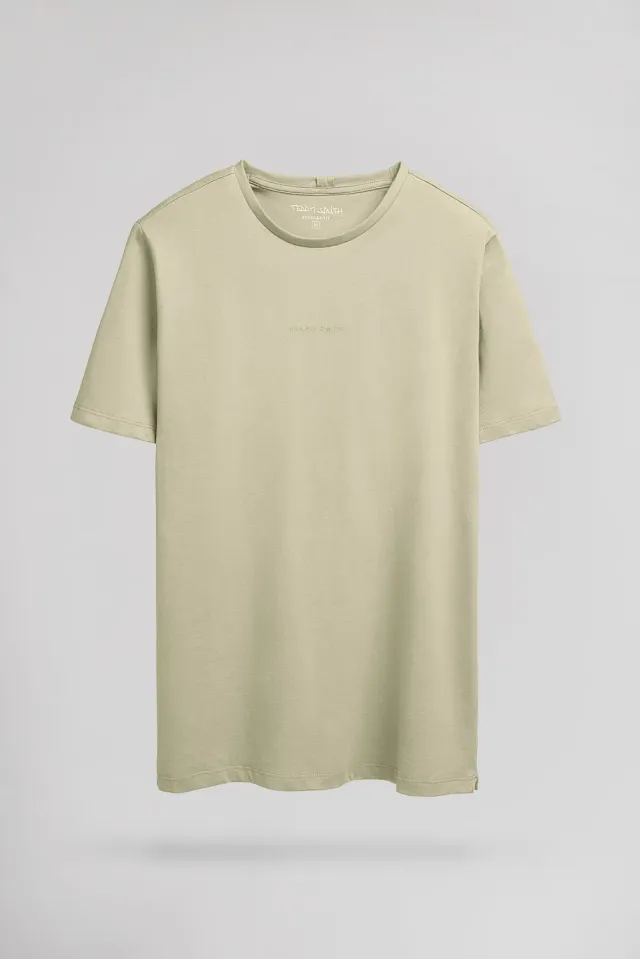 Teddy Smith T-Soy 2 t-shirt verde salvia regular uomo