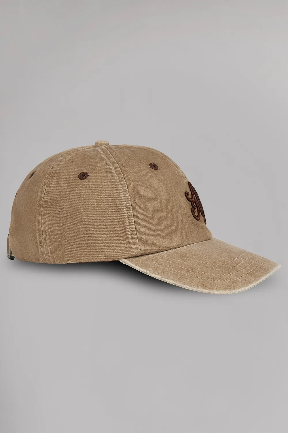 Teddy Smith C-Cap Wolf cappellino beige cotone