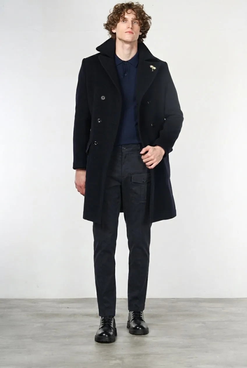 Mason's George Coolpocket cargo uomo blu notte carrot