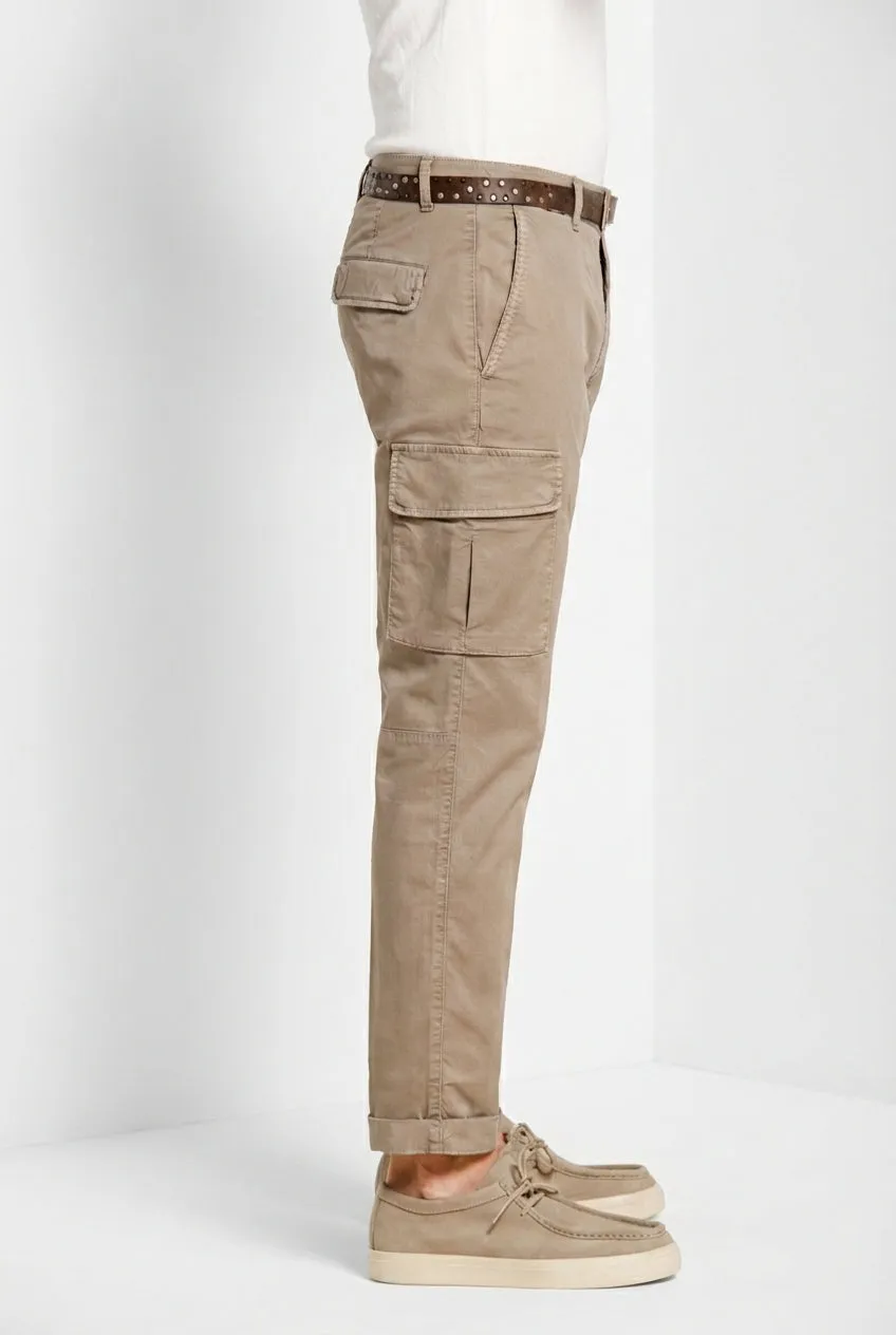 Mason's Chile Regular pantalone cargo tortora regular