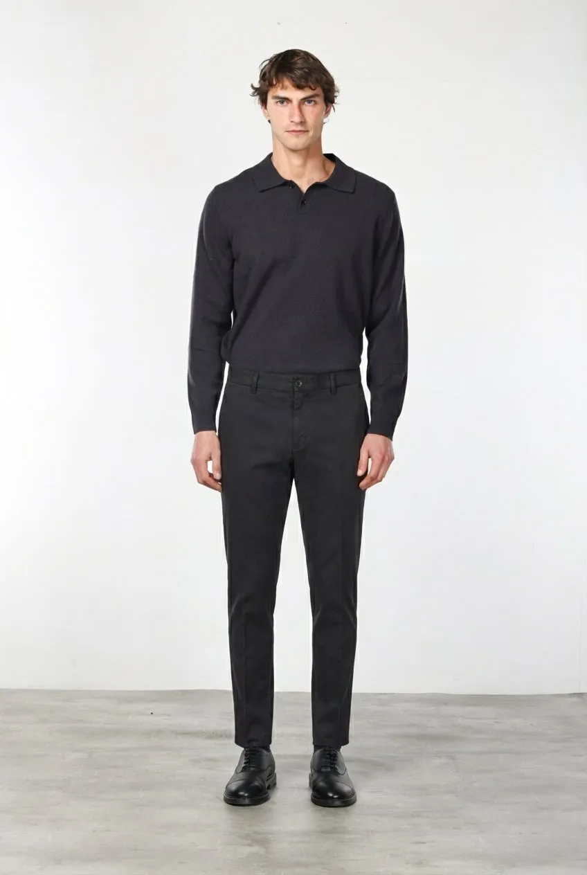 Mason's Milano Chino Uomo Extra Slim Marrone Modal