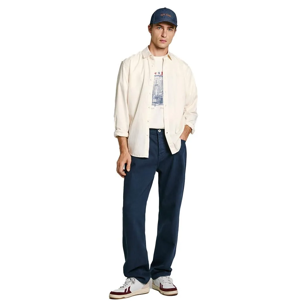 Pepe Jeans Manley camicia uomo M popeline regular fit