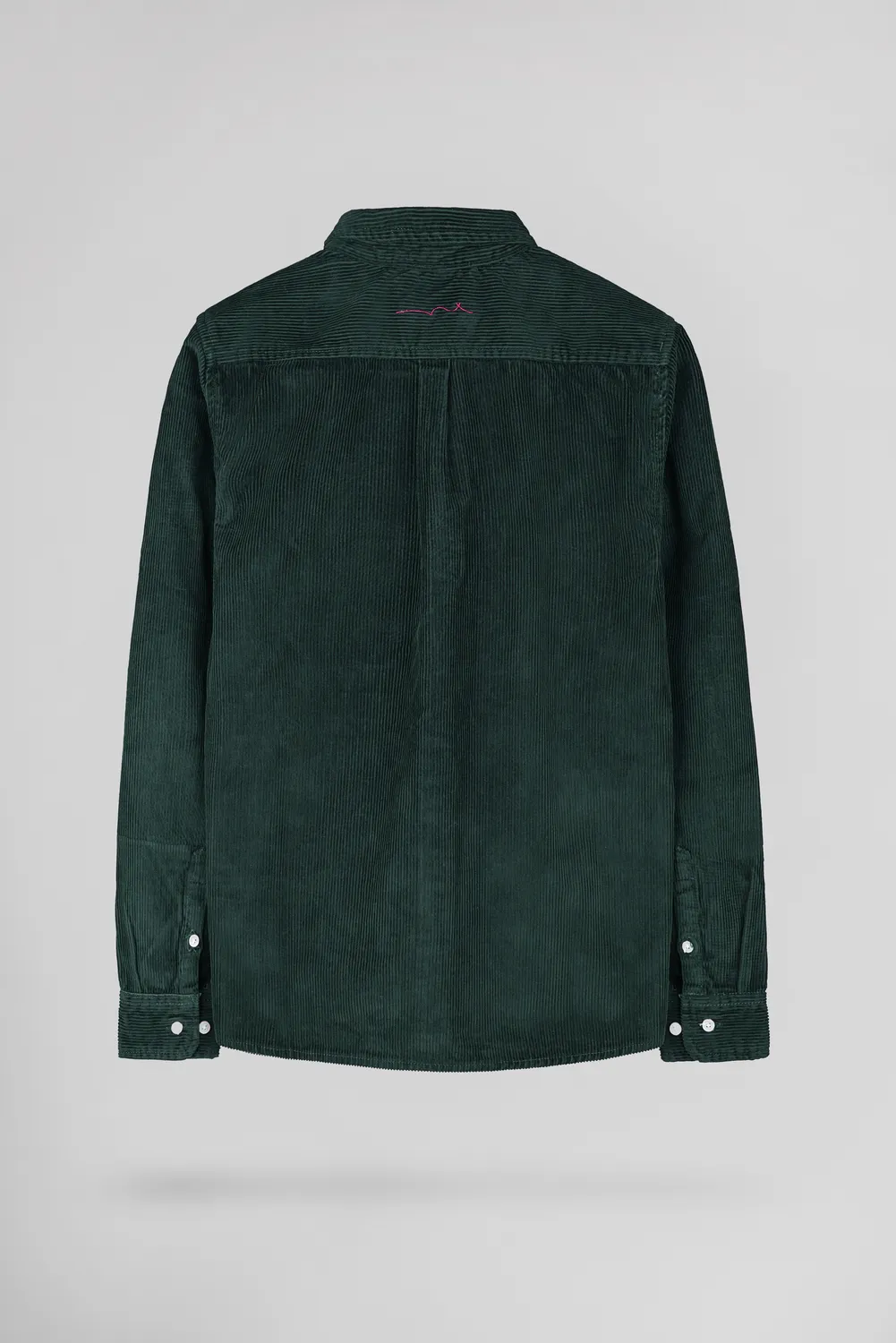 Teddy Smith C-Elton camicia velluto verde pino uomo