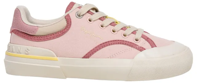 Pepe Jeans Nolan Light G sneakers bambina rosa nudo