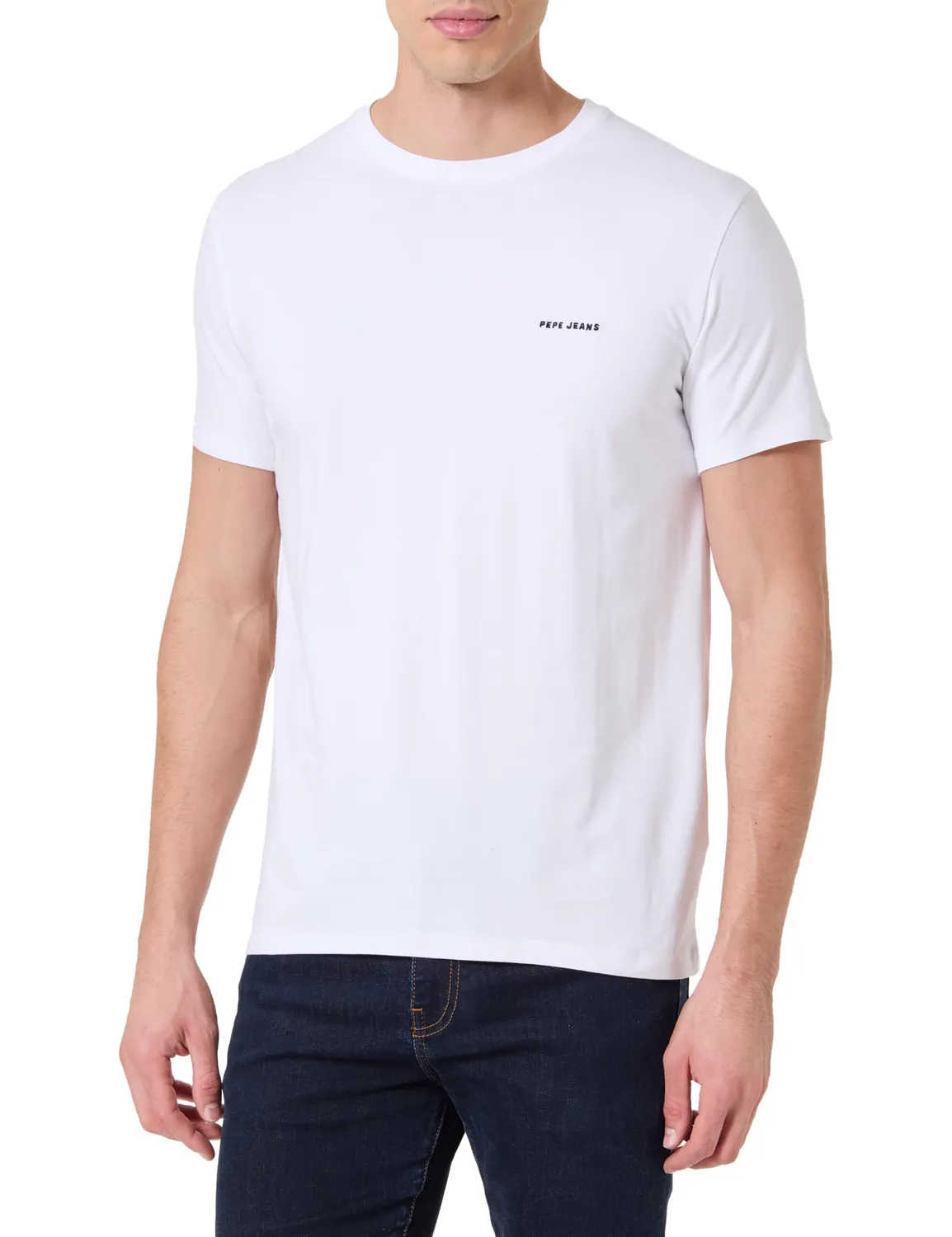 Pepe Jeans Basic Logo Stretch t-shirt uomo slim