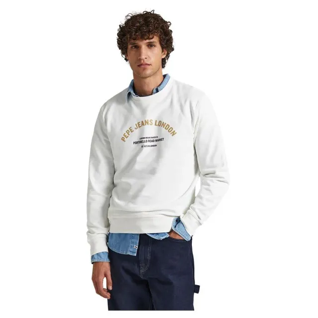 Pepe Jeans Medley Crew felpa uomo L logo petto