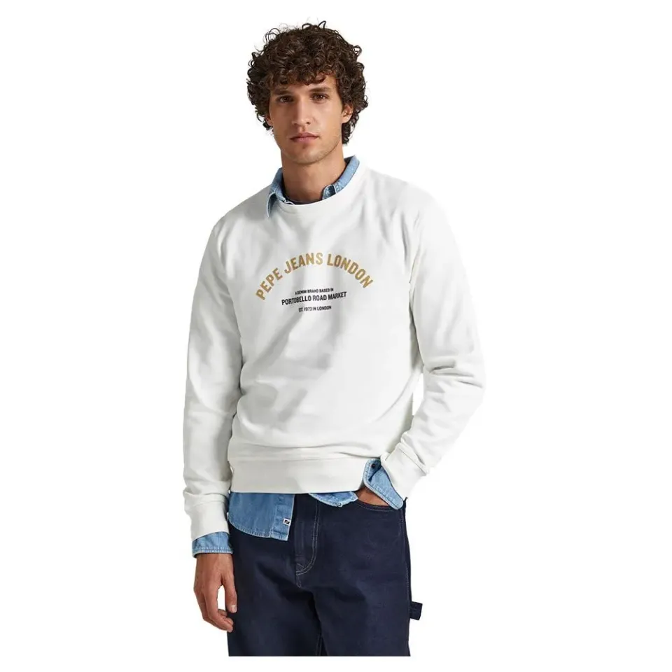 Pepe Jeans Medley Crew felpa uomo L logo petto