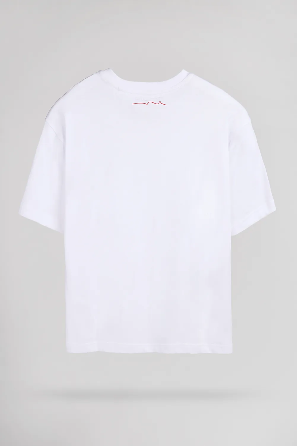 Teddy Smith T-Lab MC JR t-shirt bianco cotone ragazzo