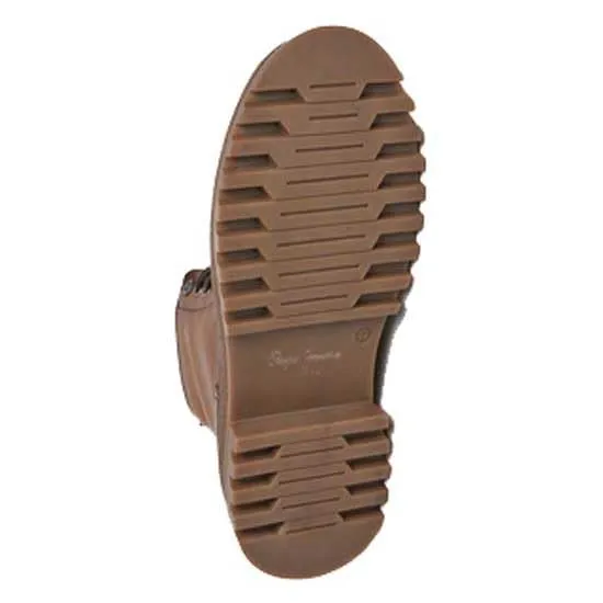 Pepe Jeans Lincoln Stivali Uomo 45 EU Cognac Pelle