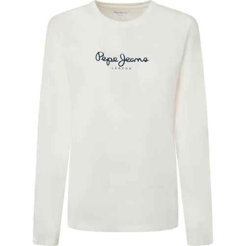 Pepe Jeans Fiore LS T-Shirt Donna Maniche Lunghe