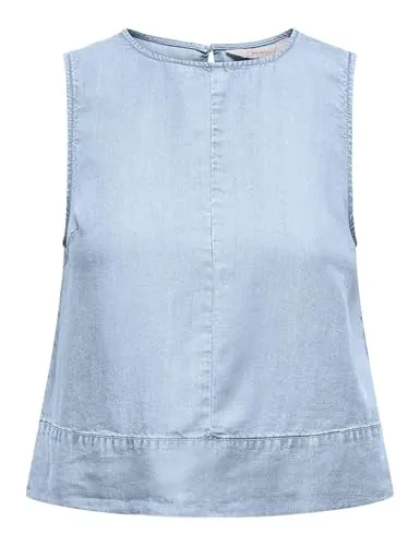 ONLY Onldorsi Charis top denim donna blu
