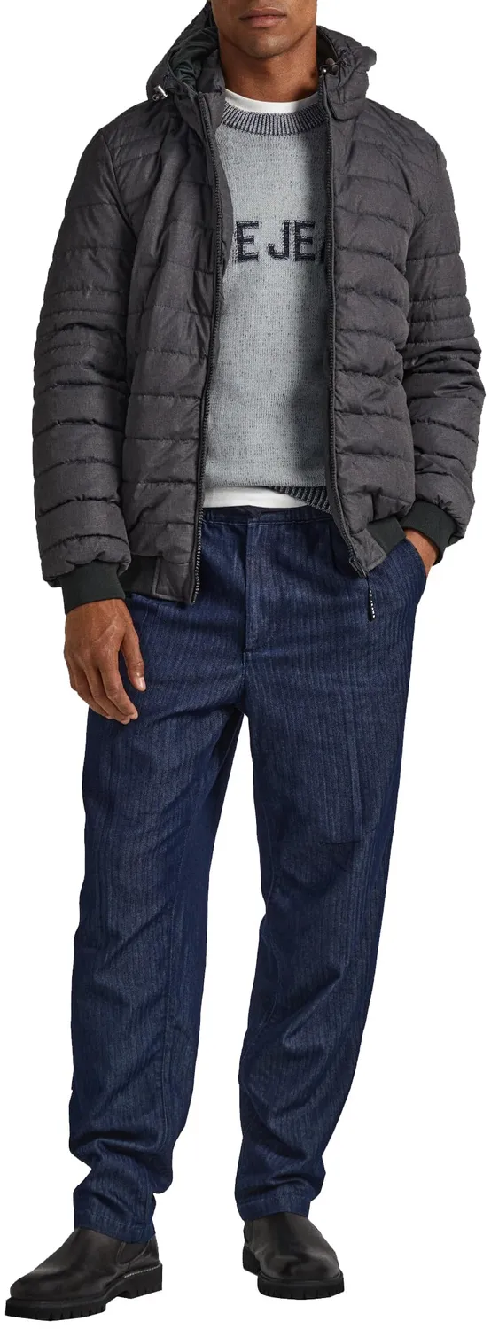 Pepe Jeans Billy Marl piumino uomo L nylon cappuccio