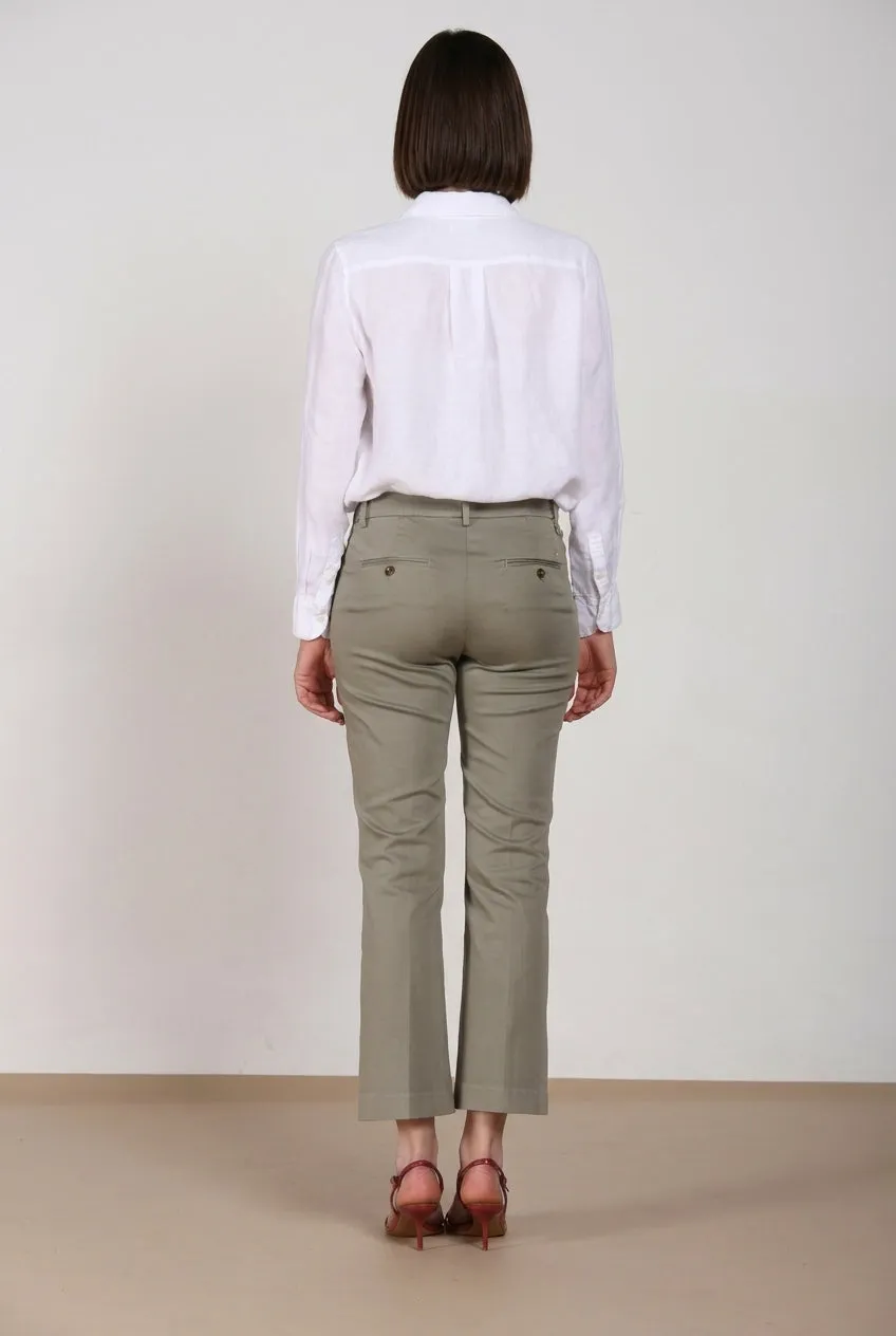 Mason's New York Trumpet chino donna salvia slim