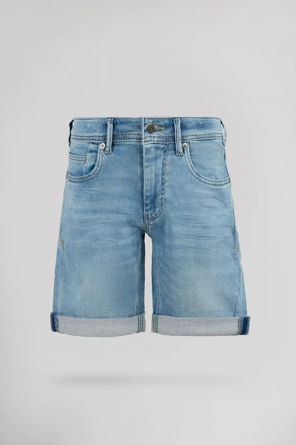 Teddy Smith Scotty 3 bermuda denim ragazzo bleached