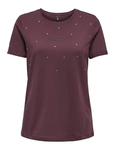 ONLY Onlkita Life Lux Icon top donna stampa manica corta
