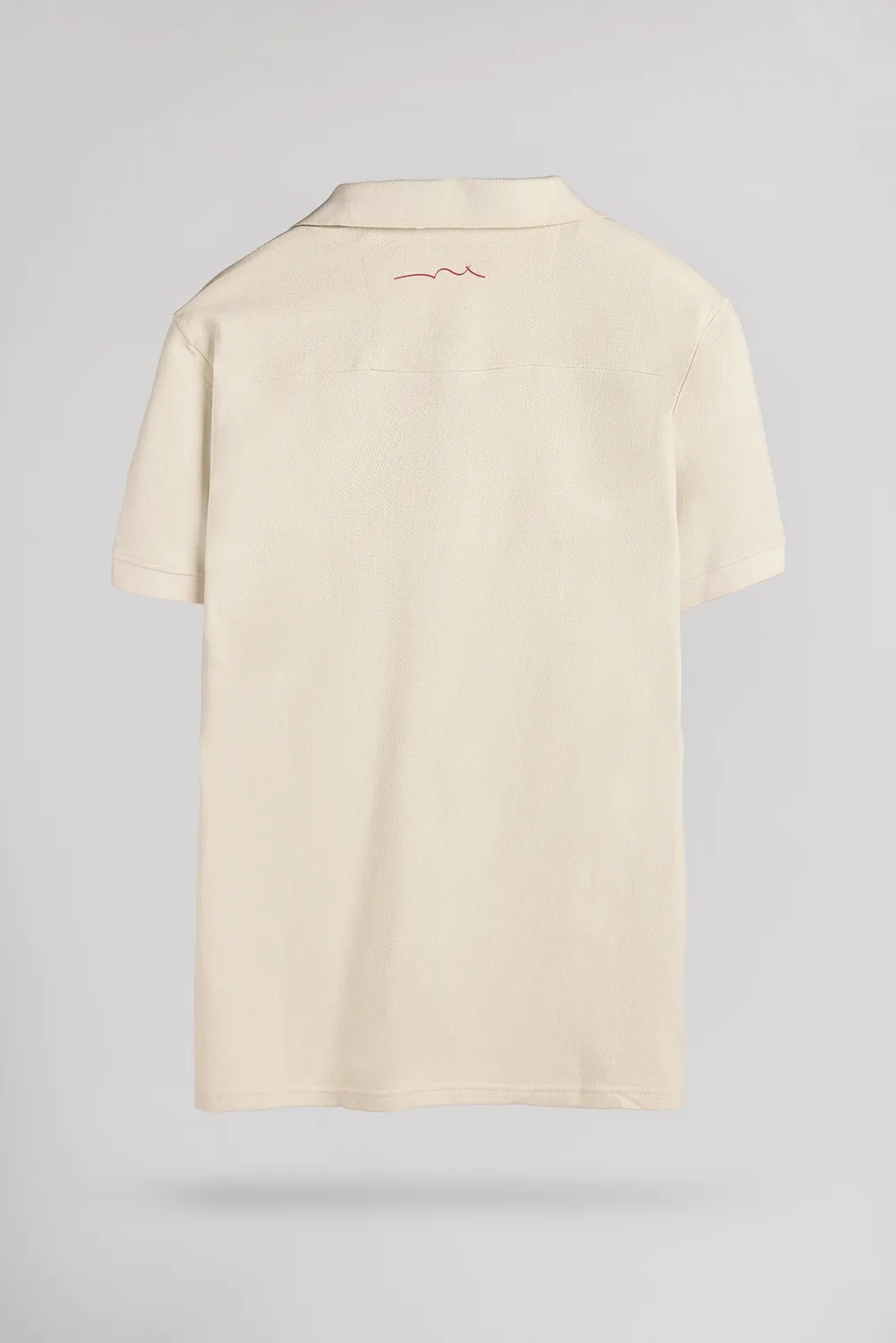 Teddy Smith P-Wesley MC polo uomo Cream cotone
