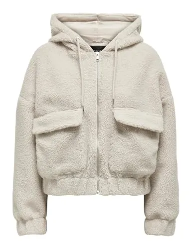 Only Onltanja teddy jacket donna M in pile caldo