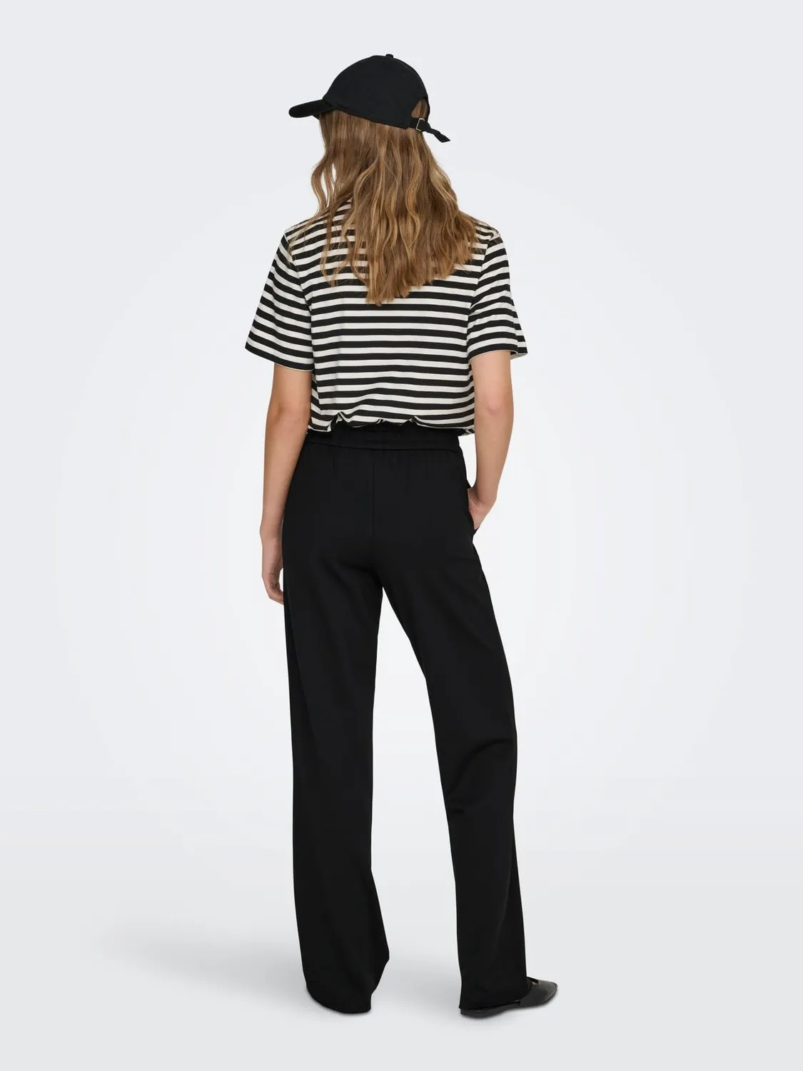 Only OnlPoptrash Suki Life pantaloni donna nero S/32L