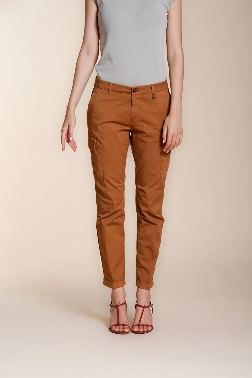 Mason's Chile City pantalone cargo ruggine slim