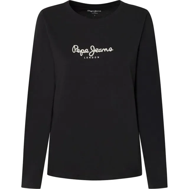 Pepe Jeans Fiore LS T-Shirt Donna Maniche Lunghe