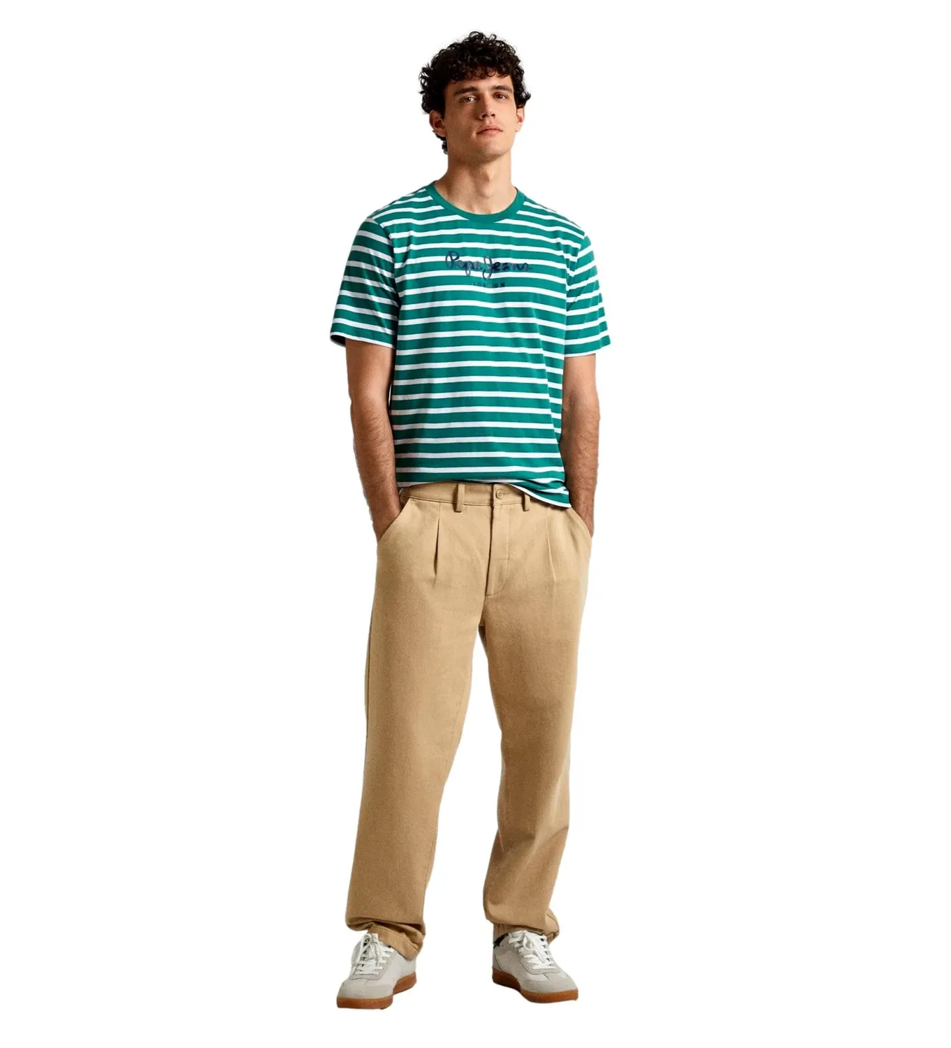 Pepe Jeans Striped Eggo T-Shirt uomo a righe