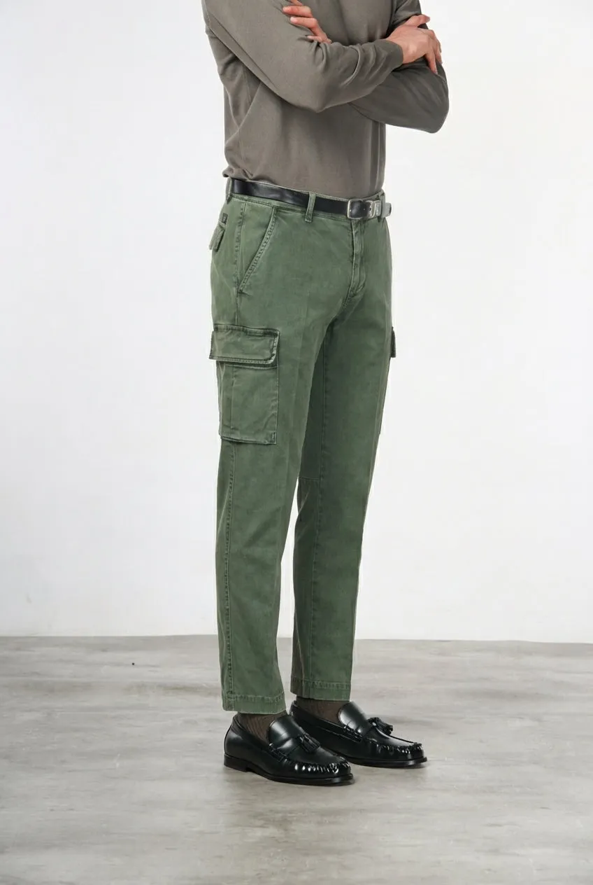 Mason's Chile cargo uomo verde bosco extra slim