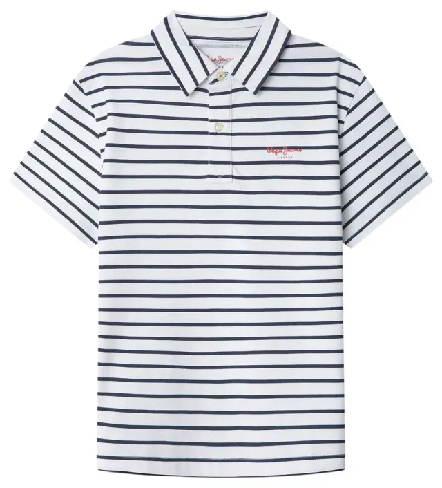 Pepe Jeans Joseph Polo Bambino 10 Anni a Righe