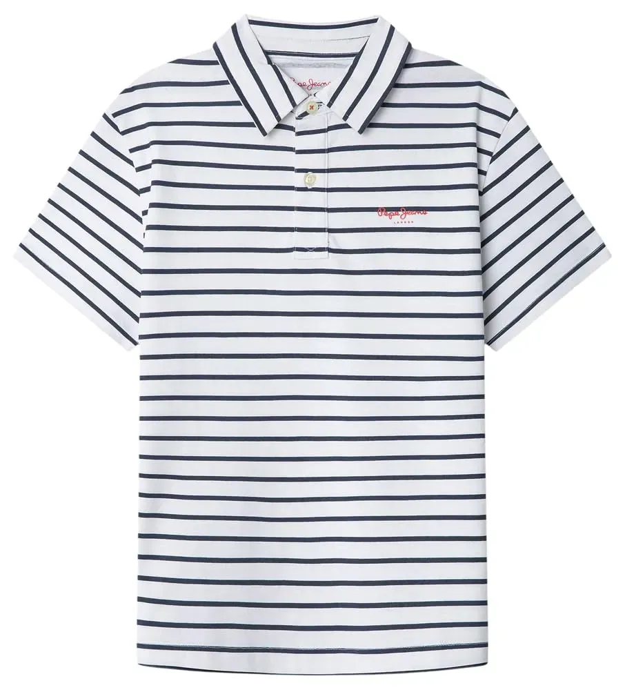Pepe Jeans Joseph polo bambino 10 anni a righe