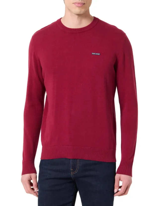 Pepe Jeans Basic Crew maglione uomo leggera 12GG