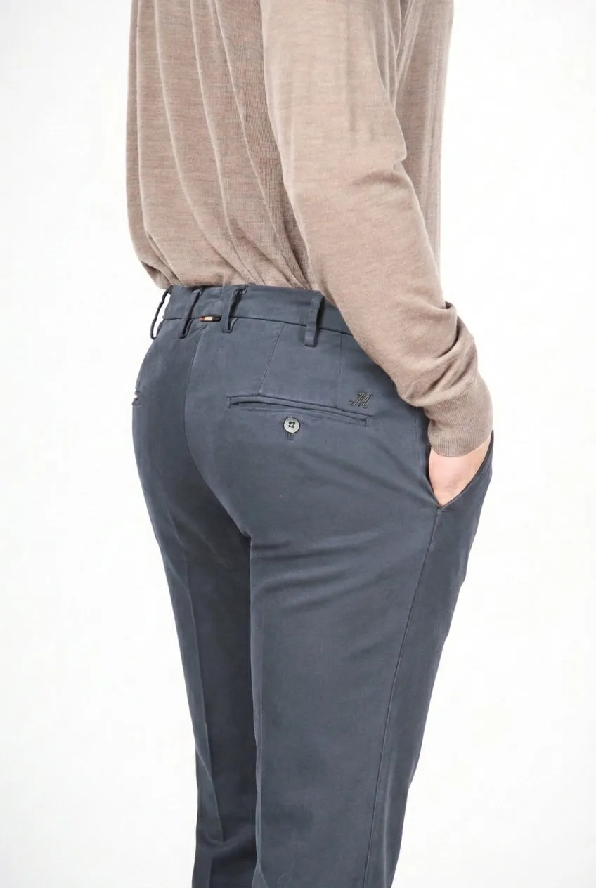 Mason's New York Style chino uomo grigio regular