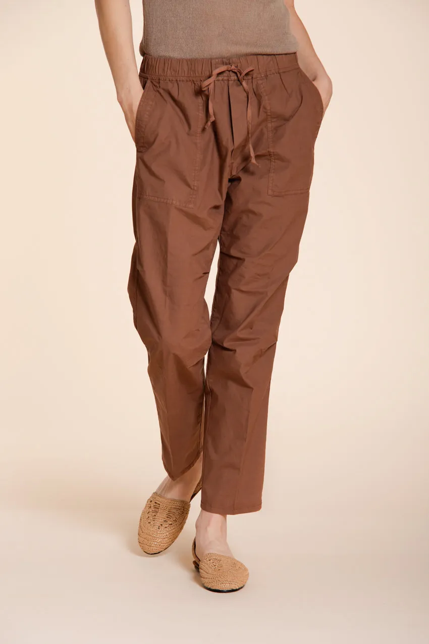 Mason's Fatique Jogger pantaloni cargo donna marrone chiaro