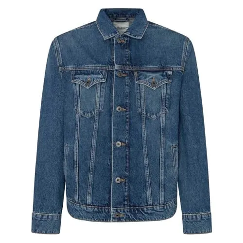 Pepe Jeans Regular Jacket PM402715 giacca jeans uomo blu CU4 relaxed