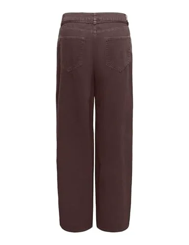 ONLY Onlgianna-Silla pantaloni cintura 28W / 30L