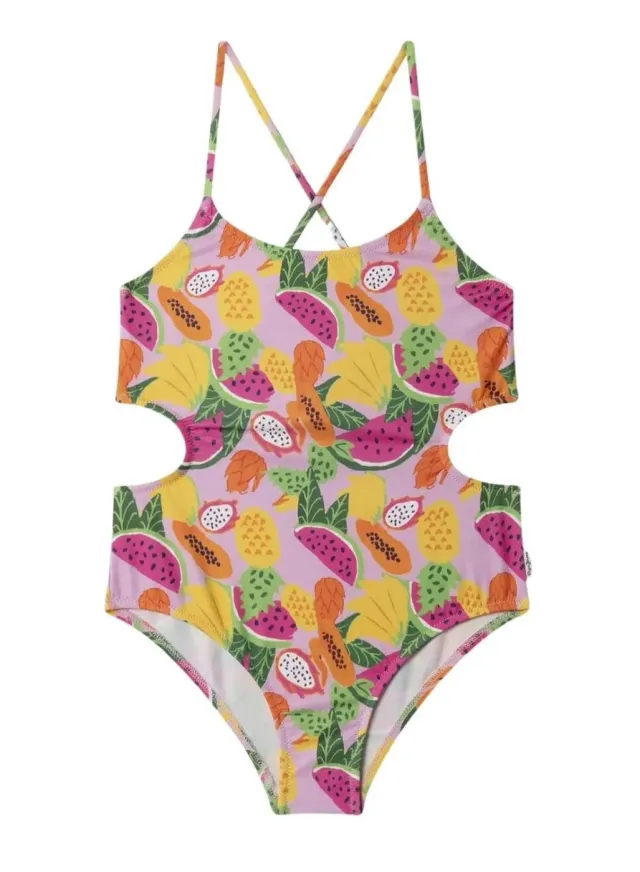 Pepe Jeans Maxi Fruit costume intero 10 anni stampa frutta