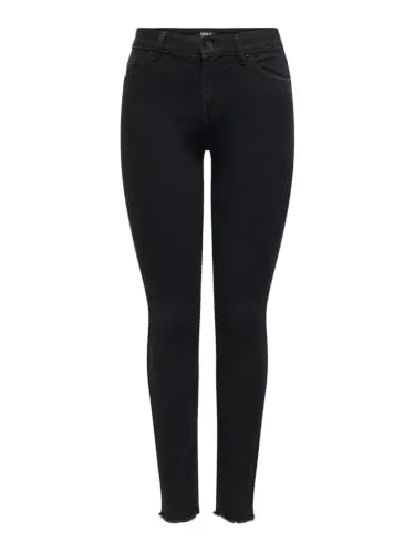ONLY Onlhush Mid Skinny jeans donna S x 30L slim