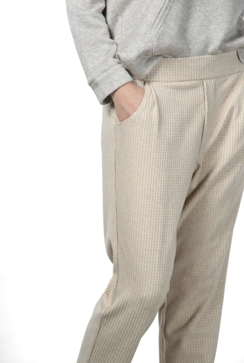 Mason's Easy Jogger chino beige jersey fantasia