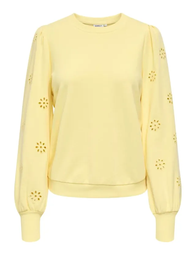 ONLY Onlfemme Felpa Donna S Rosa Girocollo