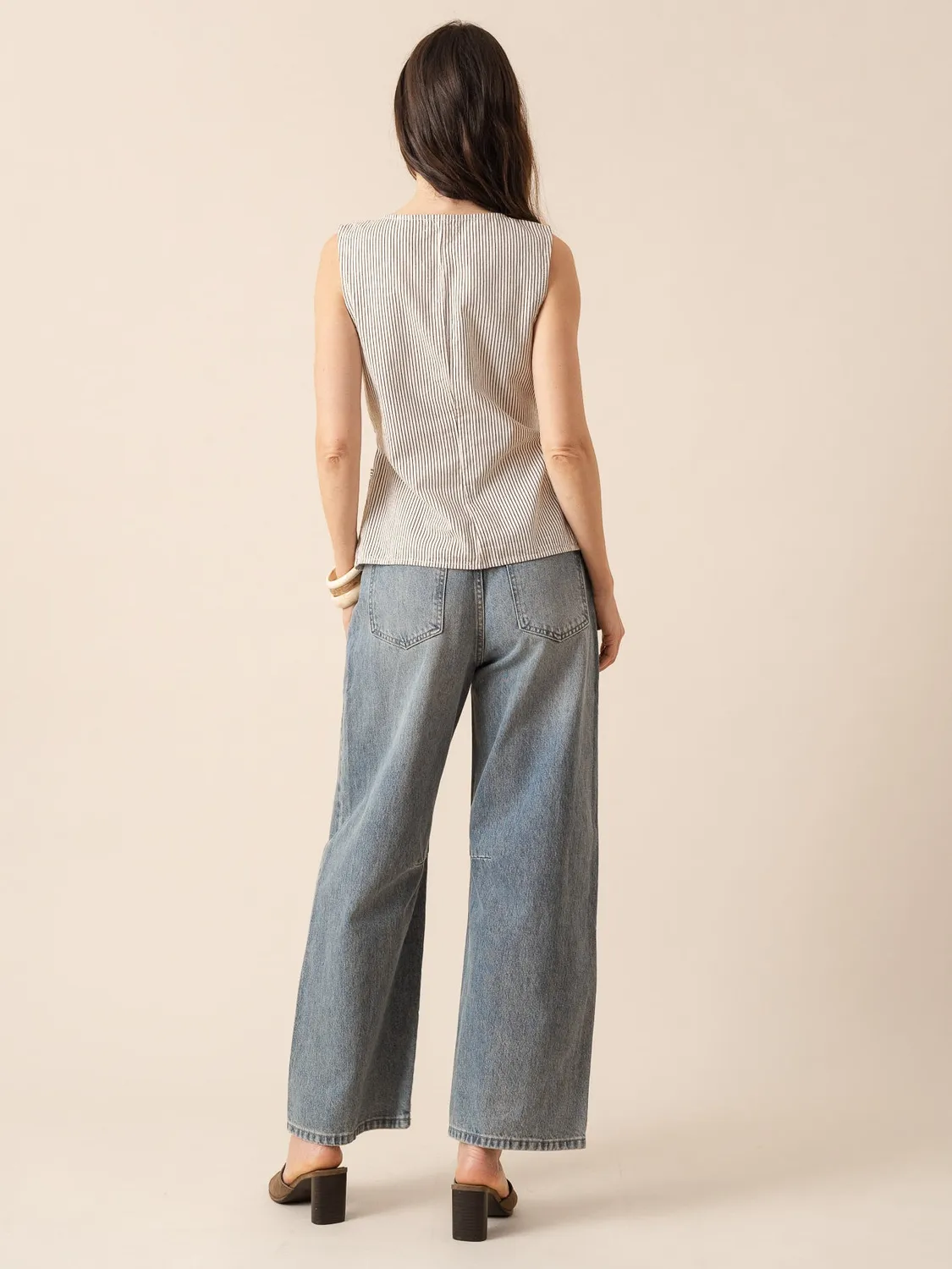 Oraije Brook jeans balloon blu vintage