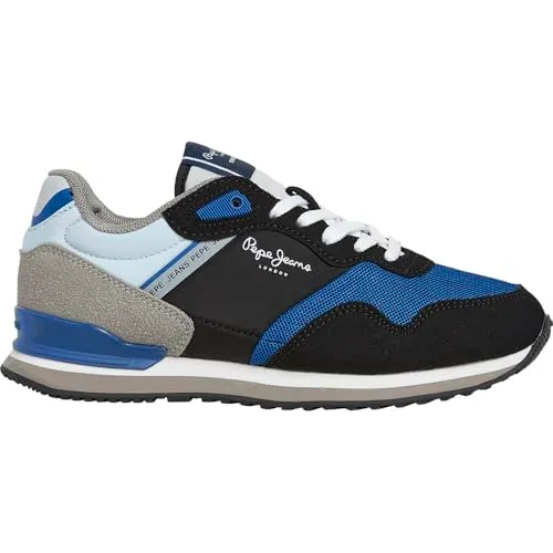Pepe Jeans London City B sneakers bambino 33 EU nero
