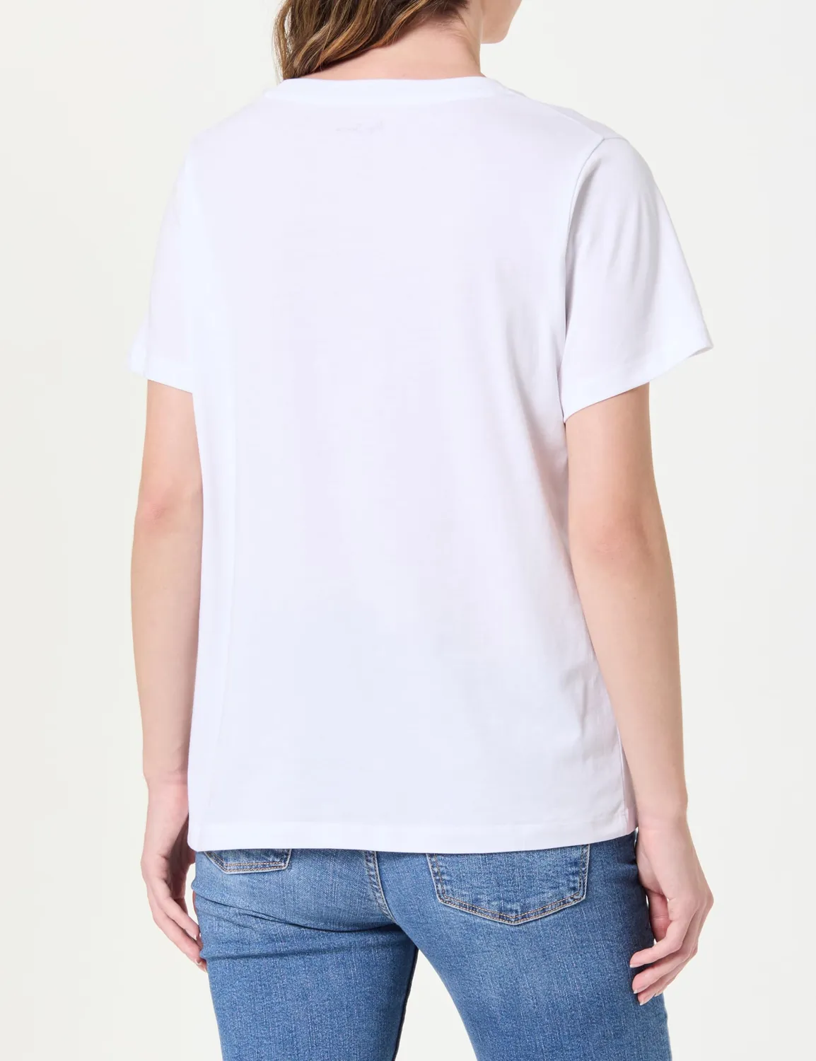 Pepe Jeans Bright Logo T-Shirt Donna L Nera Cotone