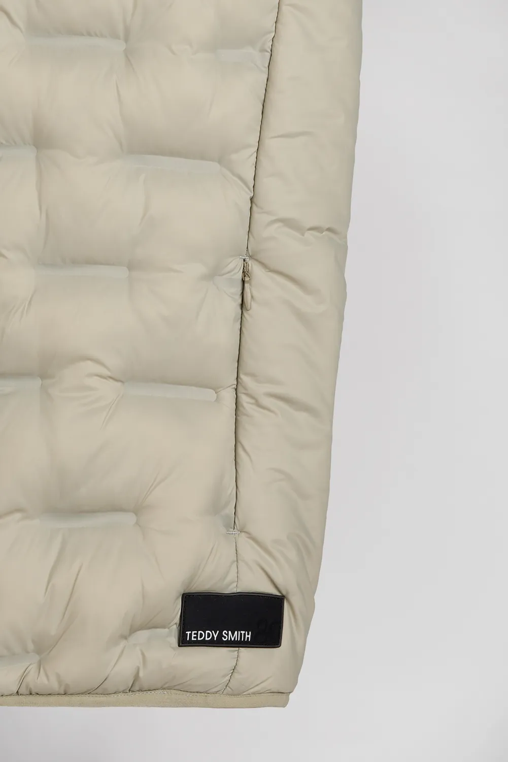 Teddy Smith B-Toran Hood JR gilet ragazzo kaki con cappuccio