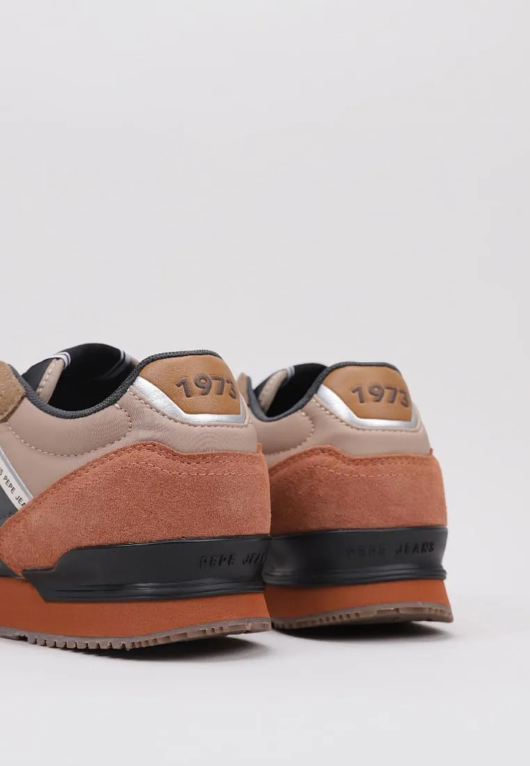 Pepe Jeans London Grade sneakers uomo pelle marrone