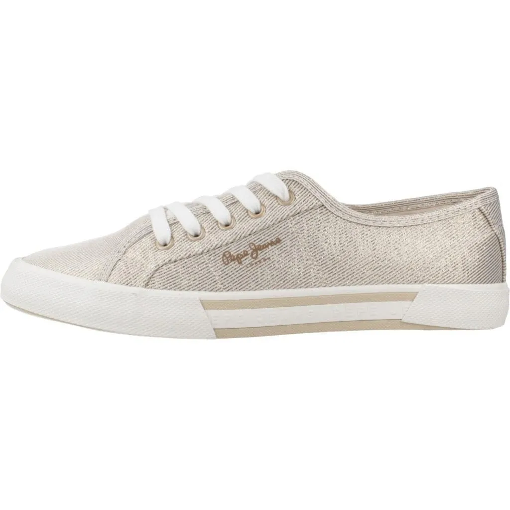 Pepe Jeans Brady Party W sneaker donna argento