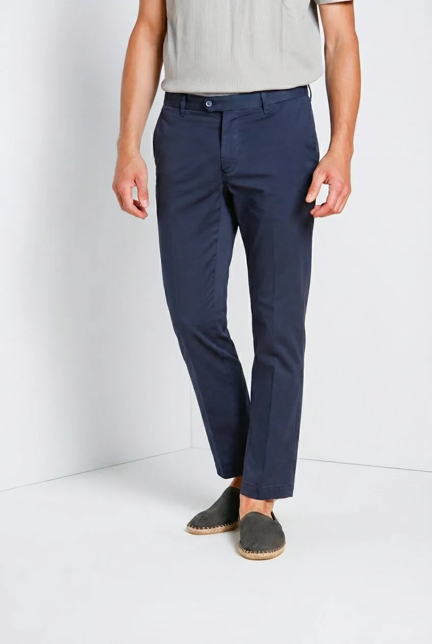 Mason's New York pantalone chino blu navy regular fit